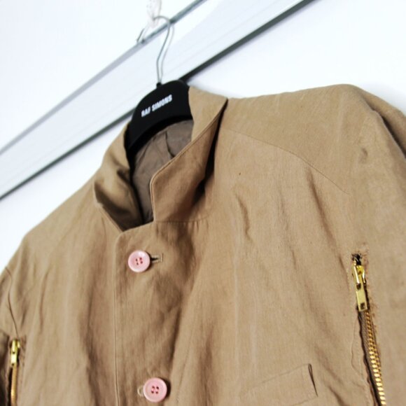 BNWT SS21 UNDERCOVER LINEN WEATHERED BLAZER JACKET 2 - Picture 5 of 14